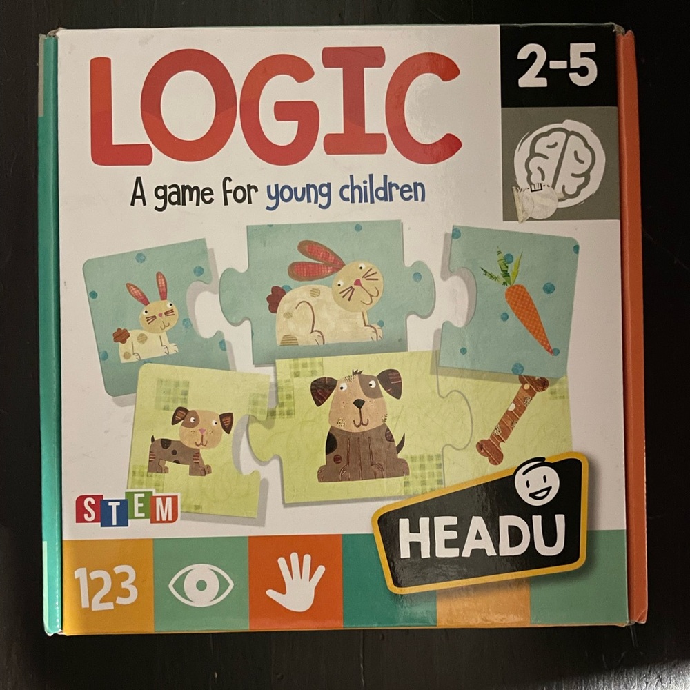 Animal kids puzzle